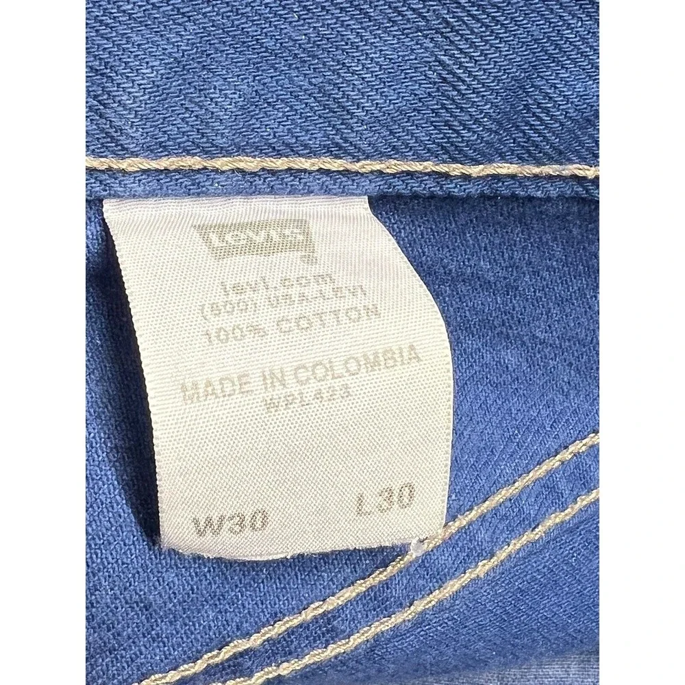 Vintage Levi's 501xx Jeans 32x30‎ Blue Denim Button Fly Y2K Straight Leg